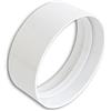 La Ventilazione CG100B CG100B-Y Giunto in ABS per Aerazione Canalizzata, 100 mm, Bianco, ø