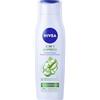 NIVEA Shampoo e Balsamo 2 in 1 Express, 250 ml | Arricchito con Estratto di Aloe Vera, shampoo e balsamo senza siliconi per donna e uomo
