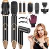 OHFAMO Air Styler 6 in 1 Styler Capelli, Spazzola Asciugacapelli, Spazzola ad Aria Calda, Arricciacapelli Automatico, Lisciante, Volumizzante e Diffusore per Ricci, Lisci, Volume