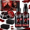 ShadowRealmTech Sangue Finto Halloween Kit - Lavabile Fake Blood per Trucchi Halloween