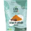CIBO CRUDO crudo biologico vegan CiboCrudo Farina di Carrube Bio Cruda, Raw Organic - 500g - Farina di Polpa Carrube Biologica in Polvere Spagnola.
