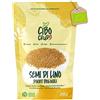 CIBO CRUDO crudo biologico vegan Semi di Lino Dorati Biologici - 250g. Semi di Lino Bio Ricchi di Omega3 Fibre Sali Minerali e Omega3. Semi Oleosi. Organic Flaxseed.