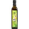 CIBO CRUDO crudo biologico vegan Olio di Semi di Lino Biologico - 500 ml. Contiene Vitamina E K e B e Omega 3 oltre il 50%.Olio di Lino Per Capelli o Alimentare Spremuto a Freddo Crudo e Puro. Organic Flaxseed Oil.