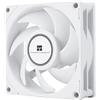 Thermalright TL-B8W - Ventola silenziosa per computer, 4 pin, PWM, 80 mm, velocità 2200 giri/min, 80 x 80 x 25 mm (bianco)