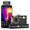 Thermal Master P3 Termocamera Infrarossi per iPhone Android e PC | 512x384 X³ Super IR Resolution | Obiettivo Macro 8mm | Rilevamento PCB 1mA | Da -20°C a 600°C | Strumento per HVAC ed Elettronica
