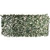 Siepe Sintetica Photinia Estensibile 100x200 h cm in Polietilene Verde