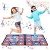 Helangel Tappeto da Ballo Doppio Ultimate Family Fun - Tappeto da Ballo Antiscivolo Wireless con Oltre 200 Giochi e Oltre 100 brani Musicali per Bambini e Adulti (166 x 93 cm)