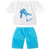 Duyeuau Vestiti Dita Per Bambino Dita Pantaloni T-shirt Set Fingerboarding Scooter Skateboard Accessori Gioco Interattivo