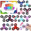 SCIONE Set da 12 Fidget Spinner Camouflage, Trottola a Mano ad Alta Velocità per Bambini, Regalini Fine Festa Compleanno, Premi Scolastici, Giochi Sensoriali per Stress e Concentrazione (6,3 cm)