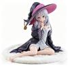 Xinchangda Elaina Figures Manga Series Elaina Action Figure 11 cm Seduta Posa Modello in PVC Personaggio Anime Statua Ornamenti Decorazione Desktop