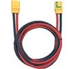Nuofany XT90S - Cavo di prolunga anti-scintilla per spina XT90, cavo di prolunga in silicone da 10 AWG per RC Lipo batteria FPV drone grande modello di aereo (3 m)