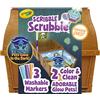 CRAYOLA Scribble Scrubbie Pets Glow Ocean Playset, giocattoli per ragazzi e ragazze, regali per bambini, età 3, 4, 5, 6 anni