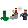 LEGO Minecraft: Minatore e Creeper con accessori per miniere