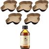 Pasticceria Fraccaro 1932 Kit Stampo per Colomba (5x750gr) | + Aroma per Colombe Fraccaro (1x100 ml), Realizza le tue Colombe Preferite direttamente in casa tua (Kit x Stampi + Aroma)