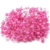 HERCHR Filo di perline finte, 32.8ft Catena perline per palloncini matrimonio per Albero di Natale,Decorazione della Festa Fai da Te Matrimonio(Rosa Rossa)
