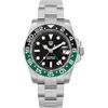 watchdives Orologi GMT per Gli Uomini WD16760, Subacqueo NH34 Orologio da Polso Automatico 40 Millimetri Lunetta in Ceramica vetro Zaffiro 300M Impermeabile
