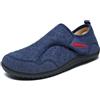 SMajong Pantofole da Uomo Invernali Morbide e Traspiranti Pantofola da Donna Scarpe da Casa con Suola Antiscivolo Caldo Comode Ciabatte Blu 46 EU