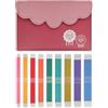 KnitPro Set ferri da maglia Zing a doppia punta - Set di ferri da maglia a doppia punta 9 x 15 cm da 5 Set Zing Deluxe per principianti, professionisti e set regalo