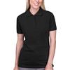 HRM Polo da Donna Heavy Fair4All - Tessuto Elasticizzato colorato - Cotone 95/5, Nero (Black 01-Black), S