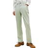 Tommy Hilfiger Uomo Pantaloni Chino Core Denton Essential Twill Straight Fit, Turchese (Minty Grey), 29W/28L