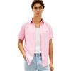Tommy Hilfiger Flex Poplin Solid S/S Shirt Mw0mw42630 Camicia S/S Uomo (Pacco da 1)