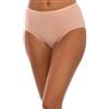Playtex Slip Midi in Cotone Organico Ultra Confortevole Donna x2, Skin, 10/6XL