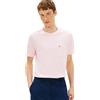 Tommy Hilfiger Uomo T-Shirt Maniche Corte Essential con Taschino sul Petto, Rosa (Pink Lily), XS