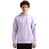 Calvin Klein Felpa Uomo Badge con Cappuccio, Viola (Pastel Lilac), XS