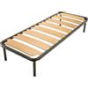 Win Bed UNICA D.L. 80x190 - Rete singola con doghe larghe, comoda da montare e resistente all'uso quotidiano, adatta a camere per ragazzi o ospiti