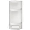 DASJKDI Scaffali for scaffali cosmetici for armadietti angolari impermeabili con ripiano triangolare rotante a 3 strati for la cucina del bagno per soggiorno, camera da letto