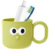 Dinchaakuarry Bicchieri Per Risciacquo Spazzolino Da Denti Per Bambini - Bicchiere Per Gargarismi Antigoccia A Forma Di Cartone Animato, Portabicchiere Di Grande Diametro Con Presa Facile | Tazza Da Bagno
