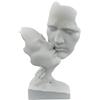 Doni Bomboniere Idee Scultura Raffigurante Il Dolce Bacio Statua Innamorati Sposi Originale per La Tua Cerimonia (Matrimonio Anniversario di Due Regalo Complete Originali Economiche