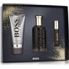 Hugo Boss Boss Bottled EDP 100 ml + EDP MINI 10 ml + gel doccia 100 ml variante Shimmering Cover with Bottle