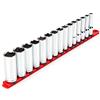 TEKTON SHD92106 - Set di chiavi a bussola a 6 punte da 1/2, 15 pezzi (10-24 mm)