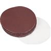 uxcell sourcingmap 10 dischi abrasivi da 15,2 cm, grana 80, per levigatrice orbitale casuale