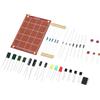 Totority Kit Saldatura per Elettronica per Principianti, Scheda Training | Componenti Marrone in Plastica, Uso per Insegnamento Tecnico, Pratica su Board Plug-in Durevole