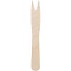 Tessera Bio Products QA125CFSC - Forchette in legno a due punti, lunghezza 12 cm, 200 pezzi
