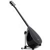 Ethnic Musical Saz nero a collo lungo con pickup incorporato, strumento turco di qualità fatto a mano