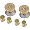 Naroote Pulsanti in Metallo Dorato e Kit Mod Levetta Prestazioni Stabili e Compatibili con Precisione per Accessori da Gioco per Controller