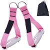 Li Fangfang Attrezzatura for il fitness con fascia di resistenza 1/2/4 pezzi | Elasticizzato, resistente, leggero e portatile(1pair)