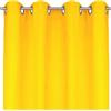 Bestlivings Ellen - Tenda decorativa con occhielli, in poliestere, giallo, 140 x 225 cm