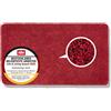 Astra Lavabile Zerbino antiscivolo per interni - Rosso 75 x 130cm (Rettangolare)