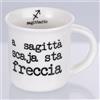 Villa d'Este Home Tivoli Tazzina caffè 90 ml in porcellana, sagittario, S.P.Q.eRe Zodiaco