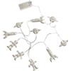 HAKIDZEL Lampada Astronauta String Led Per Cameretta Ragazzo Ragazza Metri Con Calde Decorazione Per Compleanni Natale e Feste Atmosfera Accogliente Per Interni Ed Esterni