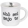 Villa d'Este Home Tivoli Tazzina caffè 90 ml in porcellana, vergine, S.P.Q.eRe Zodiaco