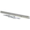 TrAdE Shop Traesio 4W Tubo Neon 30CM LED Completo di PLAFONIERA T5 Luce Bianco Caldo 3000K Cavo 1MT