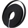 GORGECRAFT 9m*12mm Stecche in Poliestere Rigilene Nero Stecche Corsetti A Bassa Densità con Doppio Filo di Rame Abiti da Sposa Bustier Abiti da Sera Lingerie Artigianato Fatto A Mano Forniture Cucito