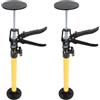 Gugxiom 2 aste di supporto telescopiche, 50 - 115 cm, aste di supporto per armadi, montaggio a soffitto, per porte e pensili