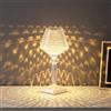SHANJIA Lampada LED di cristallo, lampada da tavolo Diamond di cristallo, lampade da comodino con controllo tattile 3-colore che cambia touch control lampada da comodino USB cavo lampada da comodino (Style-3)