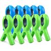 Ylinwtech 10 pezzo ferma telo spiaggia,Mollette plastica per telo mare,Clip per lettini da spiaggia,Adatto per teli da mare,lenzuola e indumenti